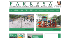 Desktop Screenshot of parkesa.com